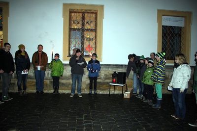Leuchtender Advent - viertes Fenster.