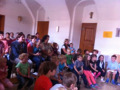 Kindergottesdienst „Der blinde Bartimäus“.