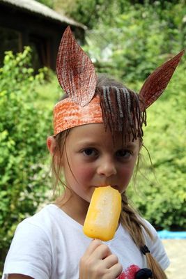 Alle Kinder bekamen als Belohnung für ihre gelungenen Auftritte ein Eis.
