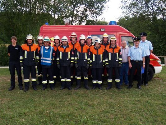 Mehrere Gruppen der Wolfsbacher Feuerwehr legten 2012 die Leistungsprüfung Technische Hilfeleistung ab.