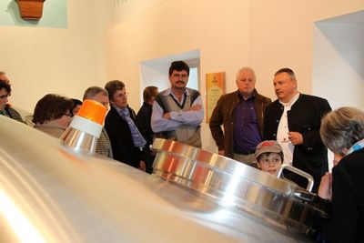 Besichtigung der Brauerei Bischofshof in Regensburg.