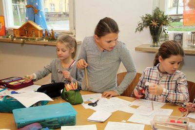 Kinderbibeltag im „Haus der Fröhlichen“.