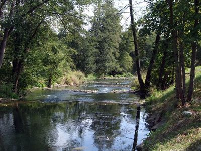 Fischtreppen in der Vils bei Ensdorf.