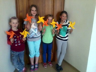 Kreative Kinderbibelstunde zu Pfingsten.