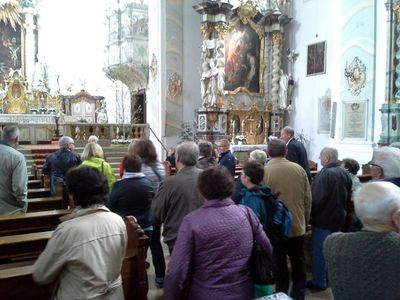 Besuch im Kloster Mallersdorf.