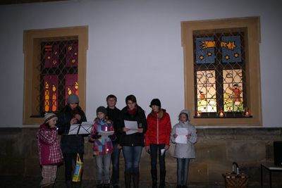 Leuchtender Advent - drittes Fenster.
