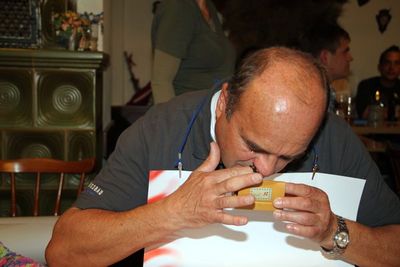 Vorsitzender Arnold Hiltl wurde heuer mit 3,57 Gramm Vizemeister.