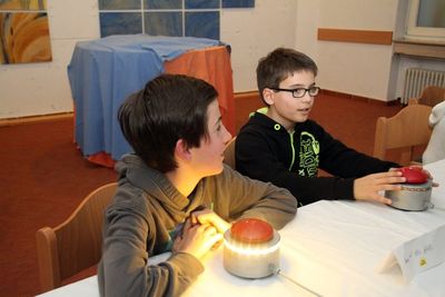 Das Team „King of the hill“ (Maximilian von Wichtingen und Julian Ebersberger) wurden dritte bei der Quizshow.