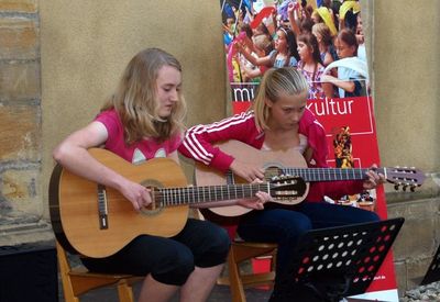 Vorspielabend im Kloster.