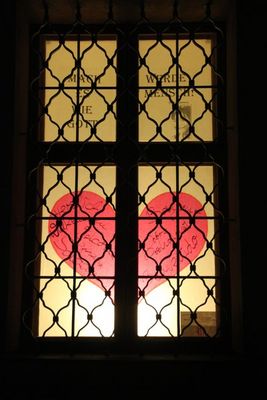 Das erste Fenster zum „Leuchtenden Advent“.