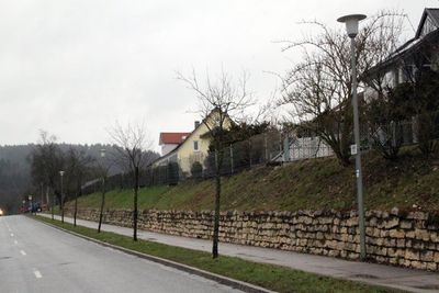 Diese Straßenleuchten werden erneuert und mit LED-Leuchten ausgestattet.