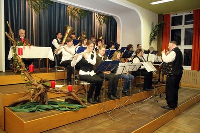 Bläsergruppe.