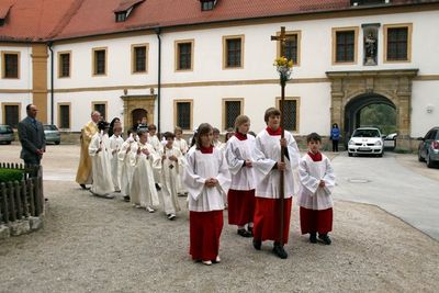 Erstkommunion in Ensdorf.