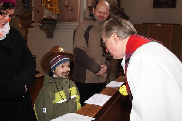 Kindergottesdienst zu Fasching.