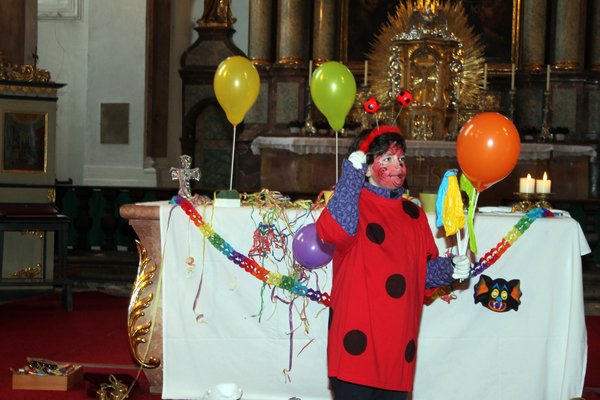 Kindergottesdienst zu Fasching.