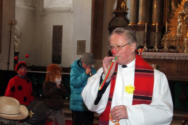 Kindergottesdienst zu Fasching.