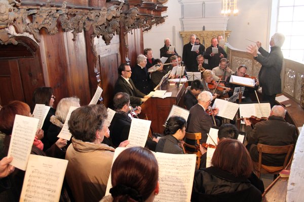 Orchestermesse zu Ostern.