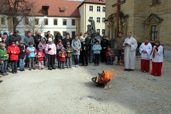 Kindergottesdienst am Ostermontag.