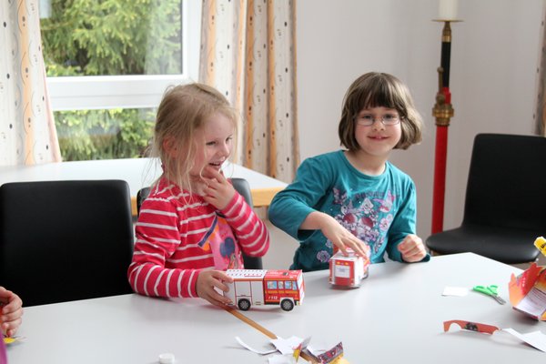 Kinderfeuerwehr Ensdorf.