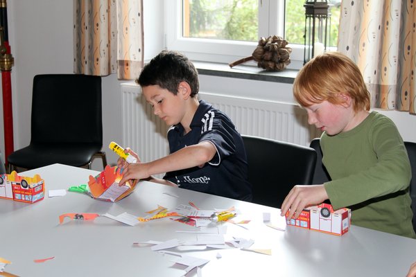 Kinderfeuerwehr Ensdorf.