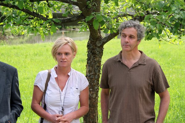 Das Künstlerpaar Hanna Regina Uber und Robert Diem.