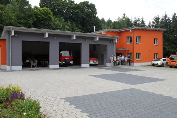 Feuerwehrgerätehaus Ensdorf.
