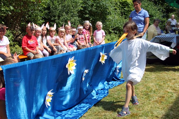 Aber wehe es kam der Storch!